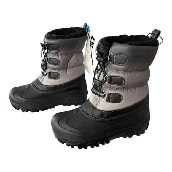 Member’s Mark Black and Gray Winter Boys Boots -10 Degree Cold Rating Size 13/1 - Picture 3 of 11